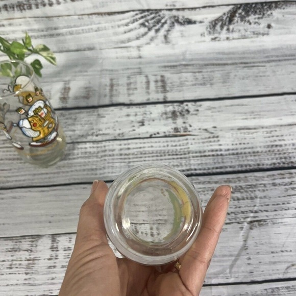 Vintage Peanuts McDonald’s Burger King Camp Snoopy Wizard Fries Glasses Set of 2 - Picture 10 of 11